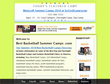 Tablet Screenshot of bestbasketballsummercamps.com